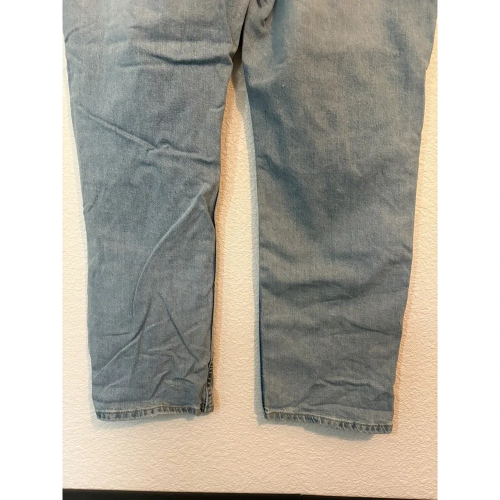 Men's Levi's 511 Slim Fit Light Blue Denim Jeans Taper Size 40 x 30